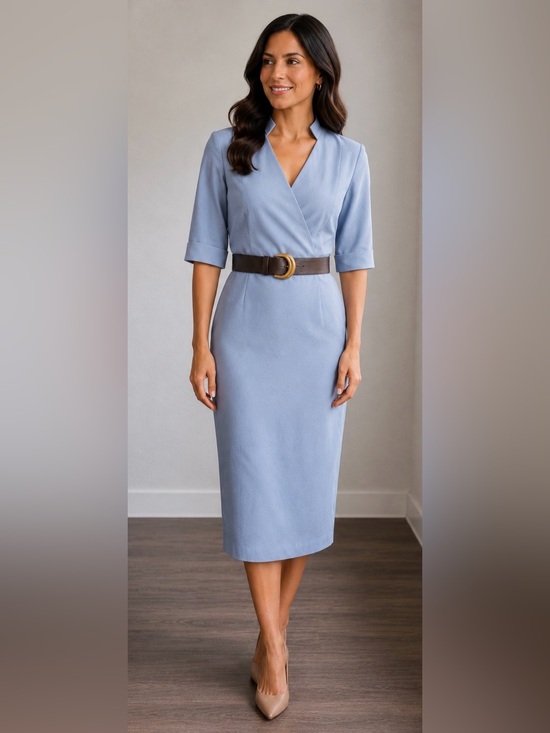 Donna Karan Dresses & Skirts - Donna Karan Light Blue Dress - New with Tags